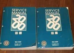 2000 GMC Safari Service Manual