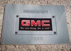 2000 GMC Sierra Owner's Manual