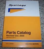 2000 Kia Sportage Parts Catalog