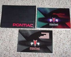 2000 Pontiac Sunfire Owner's Manual Set