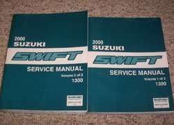 2000 Suzuki Swift Owner's Manual