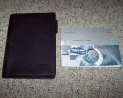 2000 Audi TT Coupe Owner's Manual Set