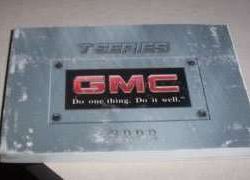 2000 GMC T-Series Owner's Manual