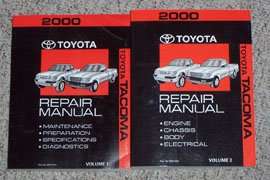2000 Toyota Tacoma Service Repair Manual