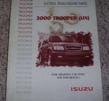 2000 Isuzu Trooper Electrical Wiring Diagram Troubleshooting Manual