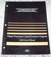2000 Mercury Villager Powertrain Control & Emissions Diagnosis Service Manual
