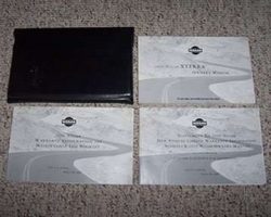 2000 Nissan Xterra Owner's Manual Set