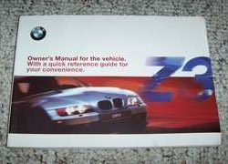 2000 BMW Z3 Roadster & Coupe Owner's Manual