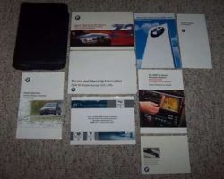 2000 BMW Z3 Roadster & Coupe Owner's Manual Set