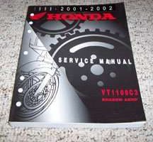 2001 Honda Shadow Aero VT1100C3 Motorcycle Service Manual