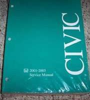 2001 Honda Civic Service Manual