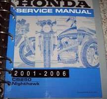 2003 Honda CB750 Nighthawk Service Manual