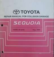 2002 Toyota Sequoia Collision Repair Manual