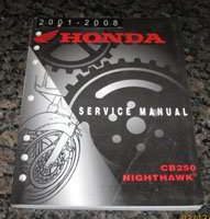 2006 Honda CB250 Nighthawk Motorcycle Service Manual