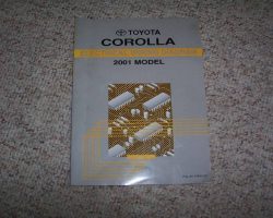 2001 Toyota Corolla Electrical Wiring Diagram Manual