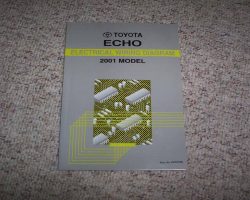 2001 Toyota Echo Electrical Wiring Diagram Manual