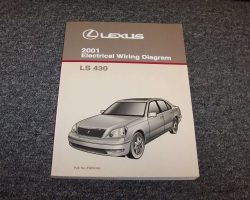 2001 Lexus LS430 Electrical Wiring Diagram Manual