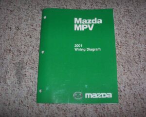 2001 Mazda MPV Wiring Diagram Manual