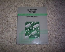 2001 Toyota MR2 Electrical Wiring Diagram Manual