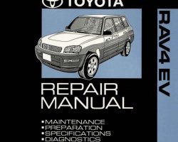 2001 Toyota Rav4 EV Service Manual