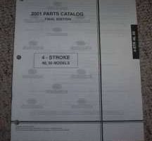 2001 Evinrude 40 & 50 HP 4 Stroke Models Parts Catalog