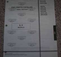 2001 Johnson 6 & 8 HP Models Parts Catalog