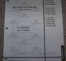 2001 Evinrude 9.9 & 15 HP 4 Stroke Models Parts Catalog