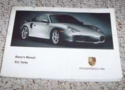 2001 Porsche 911 Turbo Owner's Manual