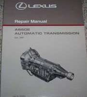 2001 Lexus LS430 A650E Automatic Transmission Repair Manual