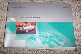 2001 Audi A6 Avant Owner's Manual