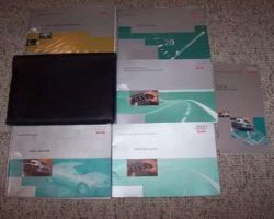2001 Audi A6 Owner's Manual Set