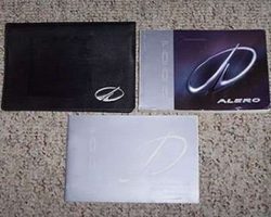2001 Oldsmobile Alero Owner's Manual Set