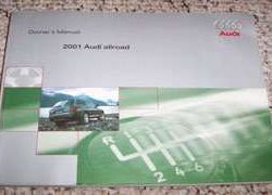 2001 Audi Allroad Owner's Manual