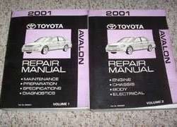 2001 Toyota Avalon Service Repair Manual