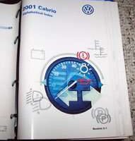 2001 Volkswagen Cabrio Owner's Manual