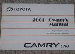 2001 Toyota Camry CNG Owner's Manual