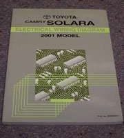 2001 Toyota Camry Solara Electrical Wiring Diagram Manual