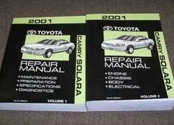 2001 Toyota Camry Solara Service Repair Manual
