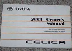 2001 Toyota Celica Owner's Manual