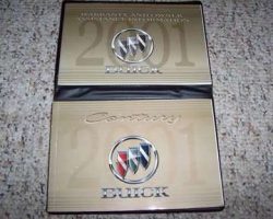 2001 Buick Century Owner's Manual Set