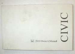2001 Honda Civic Sedan Owner's Manual