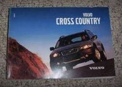 2001 Volvo Cross Country Owner's Manual