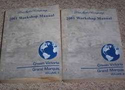 2001 Mercury Grand Marquis Service Manual