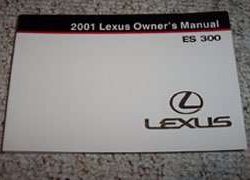 2001 Lexus ES300 & LX470 New Car Features Manual