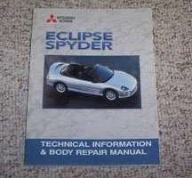 2001 Mitsubishi Eclipse Spyder Technical Information & Body Repair Manual