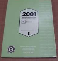2001 Cadillac Eldorado Wiring Diagram & Electrical Information Manual