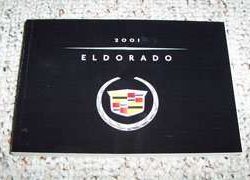 2001 Cadillac Eldorado Owner's Operator Manual User Guide