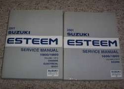 2001 Suzuki Esteem 1500 & 1600 Service Manual