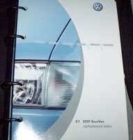 2001 Volkswagen Eurovan Owner's Manual