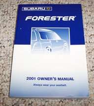 2001 Subaru Forester Owner's Manual